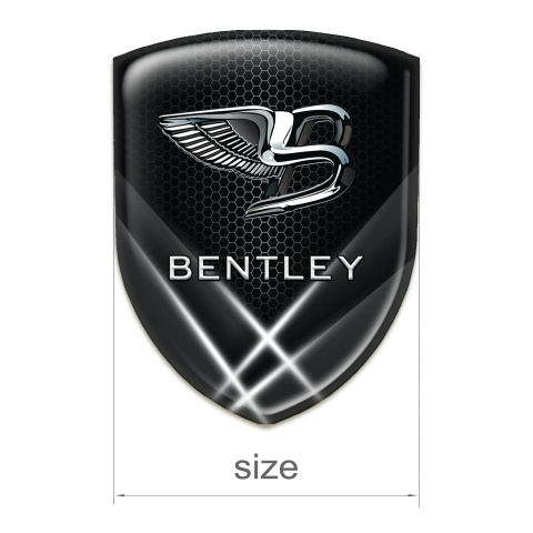 Bentley Domed Emblem White Lights Effect 