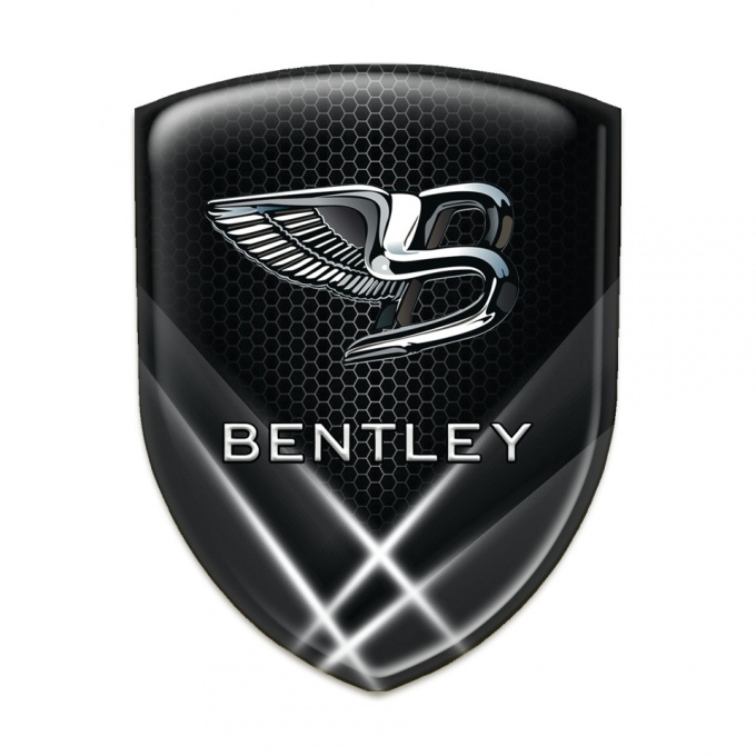 Bentley Domed Emblem White Lights Effect 
