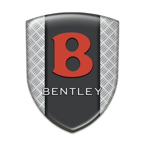 Bentley Auto Emblem Mesh Effect Model Red Logo 