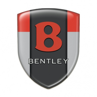 Bentley Tuning Badge Gray Red Design Red logo 