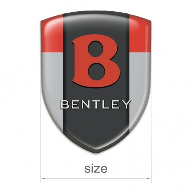 Bentley Tuning Badge Gray Red Design Red logo 