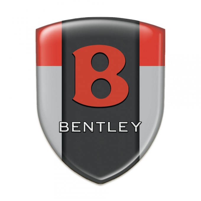 Bentley Tuning Badge Gray Red Design Red logo 