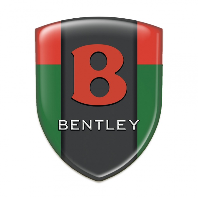 Bentley Tuning Badge  Green Red design Red logo 