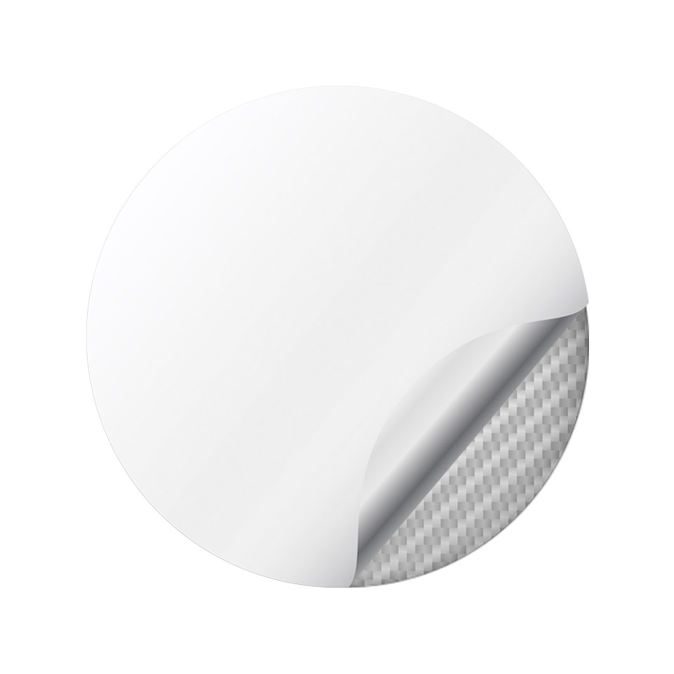 ACT Gel Stickers for Wheel Center Light Carbon | Wheel Emblems