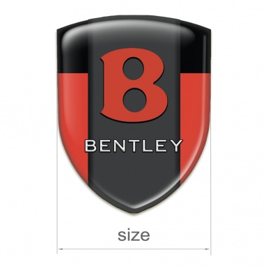 Bentley Silicone Shield Red Black Design Red Logo 
