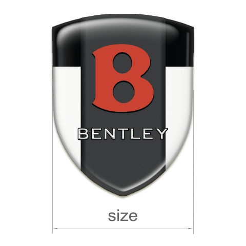 Bentley Logo Emblem White Black Design Red Logo 