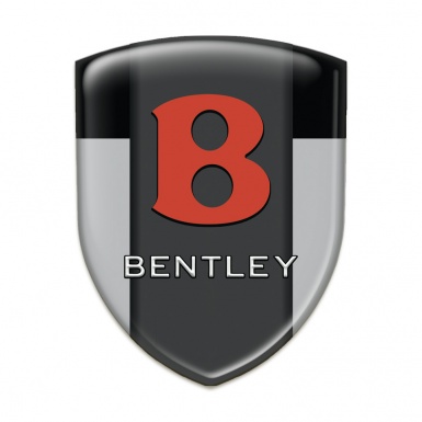 Bentley Logo Emblem Gray Black design Red Logo 