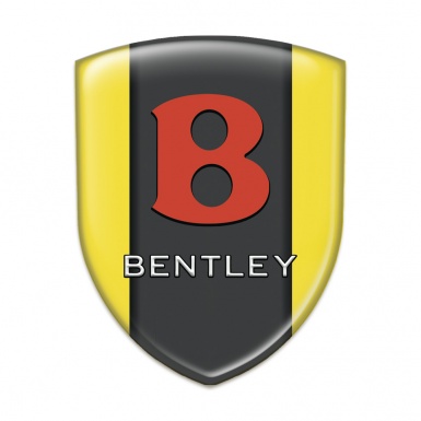 Bentley Emblem Exterior Yellow Design Red Logo Style 
