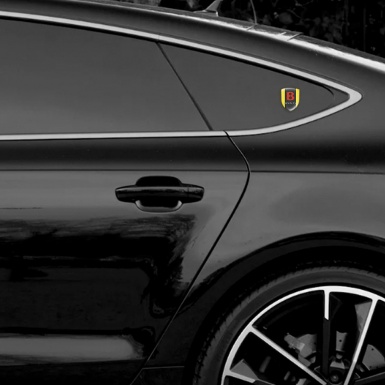 Bentley Emblem Exterior Yellow Design Red Logo Style 