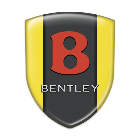 Bentley Emblem Exterior Yellow Design Red Logo Style 