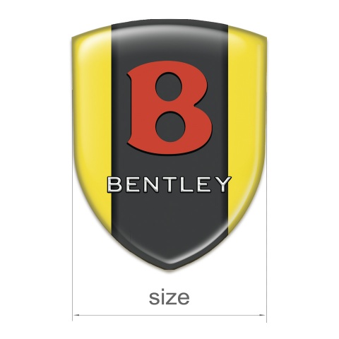 Bentley Emblem Exterior Yellow Design Red Logo Style 