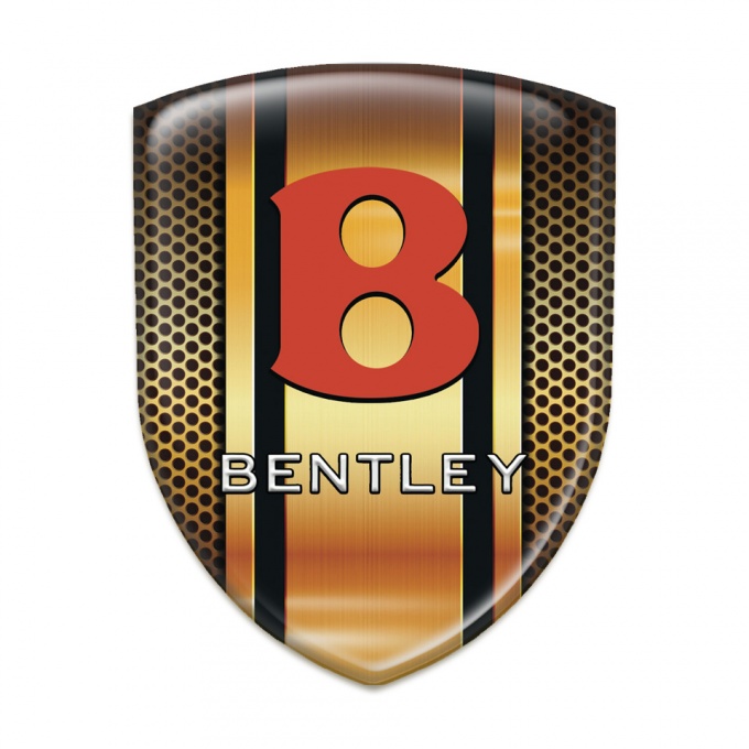 Bentley Tuning Emblem Copper Grid Design 