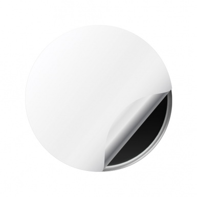 ACT Wheel Emblem for Center Caps Black Grey Ring