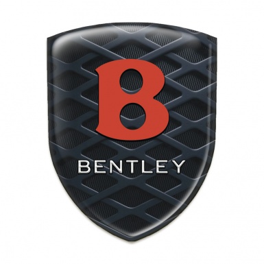 Bentley Emblem Interior 3D dark Grid design 
