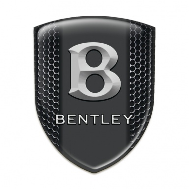 Bentley Car Accessories Badge Perforated Steel with 3D Logo 