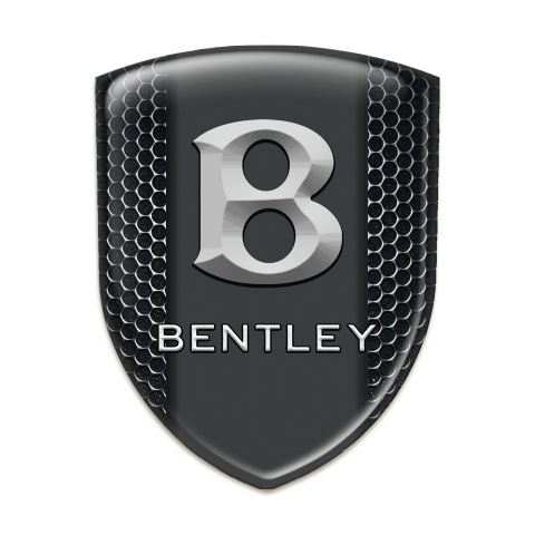 Bentley Car Accessories Badge Perforated Steel with 3D Logo 