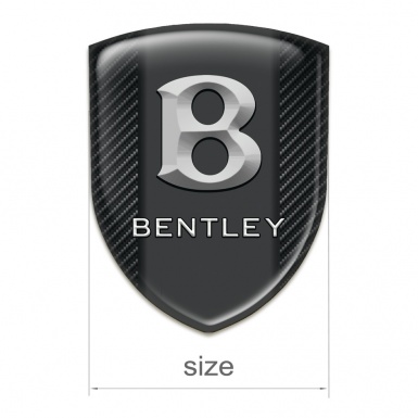 Bentley Silicone Shield Dark Design with 3D Logo 