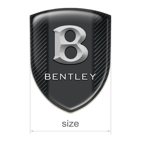 Bentley Silicone Shield Dark Design with 3D Logo 