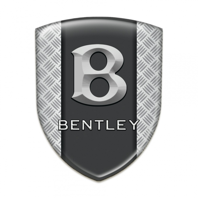 Bentley Auto Emblem Mesh Effect with Graphite Panel Design 