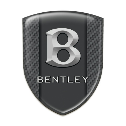 Bentley Emblem Badge Logo Carbon Design and 3D Logo 