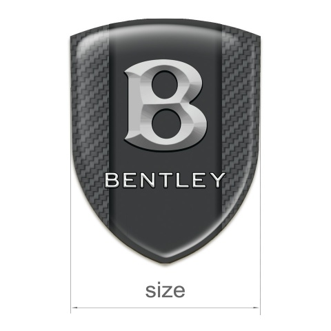 Bentley Emblem Badge Logo Carbon Design and 3D Logo 