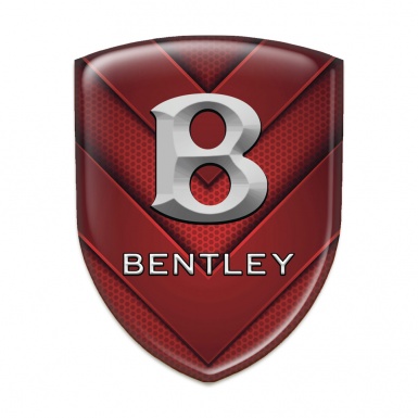 Bentley Auto Emblem Red Vshape Elements Edition 