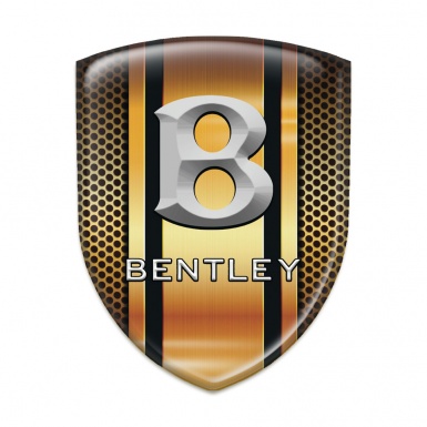 Bentley Resin Sticker Copper Grid edition 