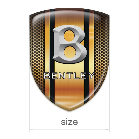 Bentley Resin Sticker Copper Grid edition 