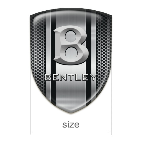 Bentley 3D Gel Emblem Metal Mesh Edition 