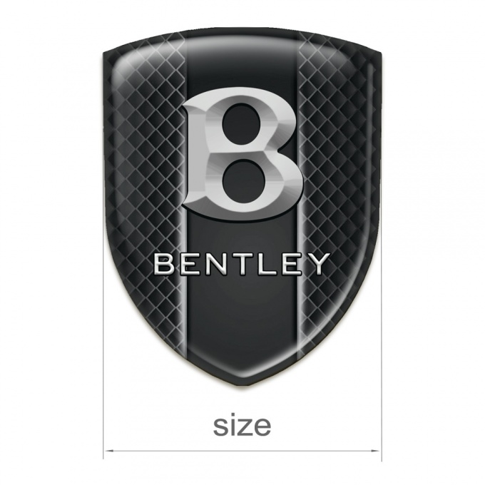 Bentley Tuning Badge Dark Mesh Edition | Domed Emblems | Stickers | X ...