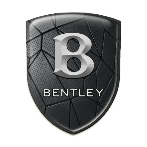 Bentley Self Adhesive Car logo Emblem Black Mosaic Edition 
