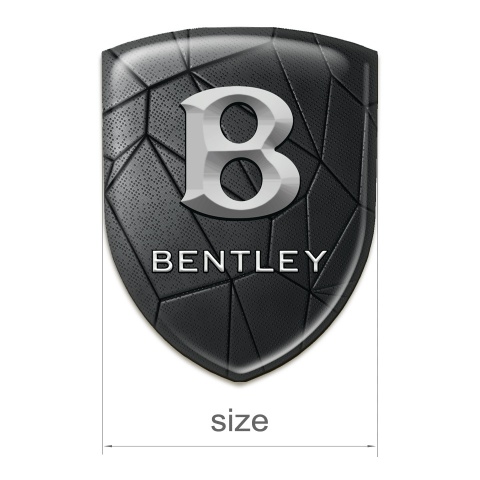 Bentley Self Adhesive Car logo Emblem Black Mosaic Edition 