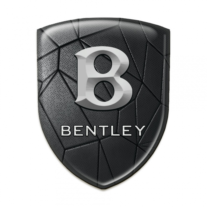 Bentley Self Adhesive Car logo Emblem Black Mosaic Edition 