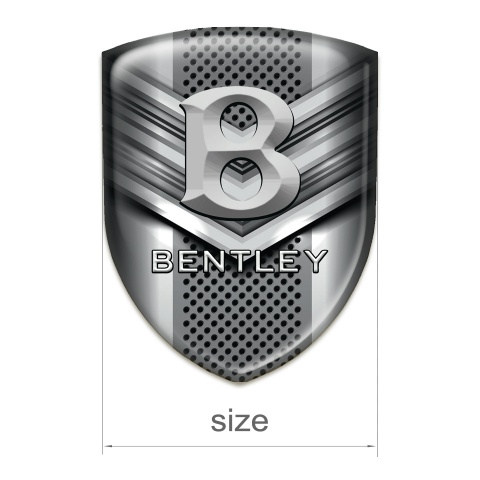 Bentley Domed Emblem with V Shape 3D element Edition 
