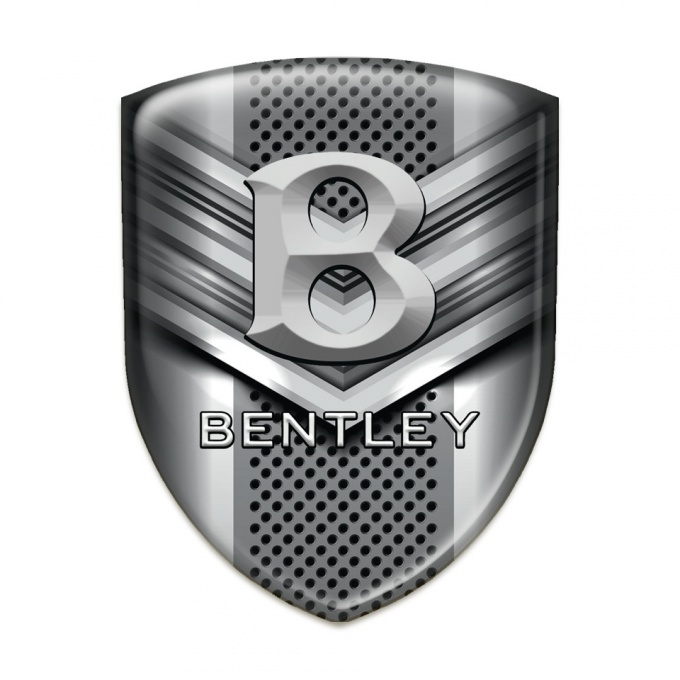 Bentley Domed Emblem with V Shape 3D element Edition 