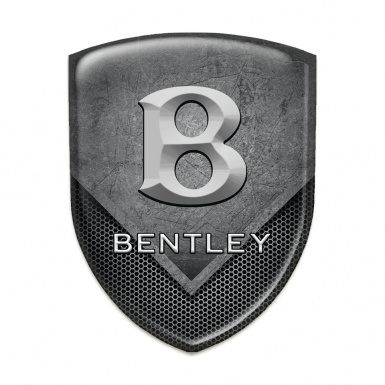 Bentley Silicone Emblem Scratched Stone with Perforated Texture Edition 