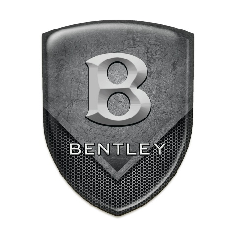 Bentley Silicone Emblem Scratched Stone with Perforated Texture Edition 