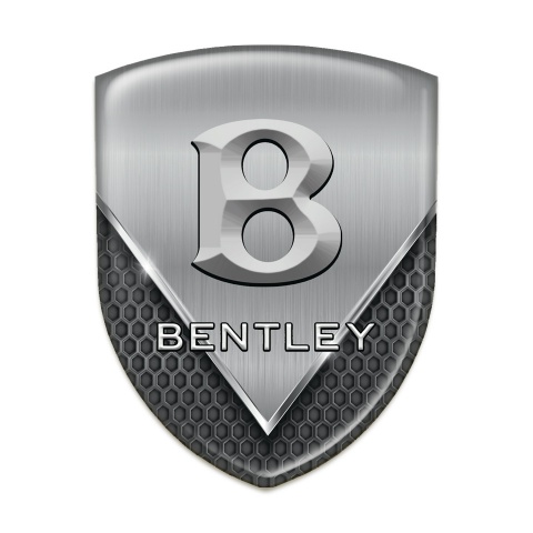 Bentley Car Accessories Badge Dark Mesh with Aluminum Sheet Edition 