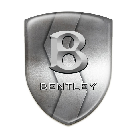 Bentley Domed Emblem S Shape Metal Edition 