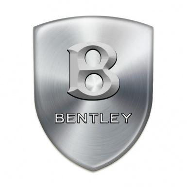 Bentley Resin Sticker High Quality Silver Edition 
