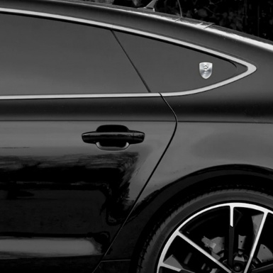 Bentley Resin Sticker High Quality Silver Edition 