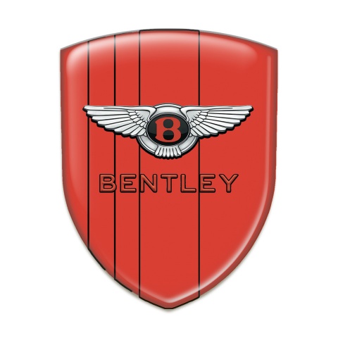 Bentley Self Adhesive Emblem Logo Red Edition and Stylish Logo 