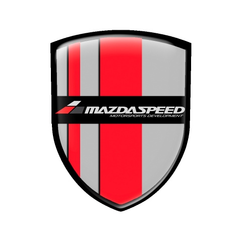 Mazda Sticker Emblem Black Speed Motorsport