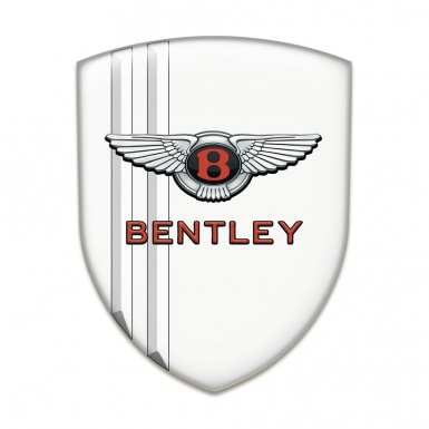 Bentley Tuning Badge  High Quality White Pattern 