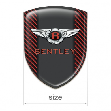Bentley Auto Emblem Red carbon Type 