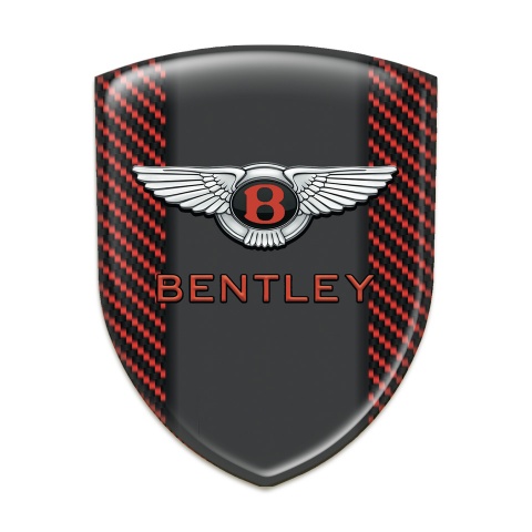 Bentley Auto Emblem Red carbon Type 