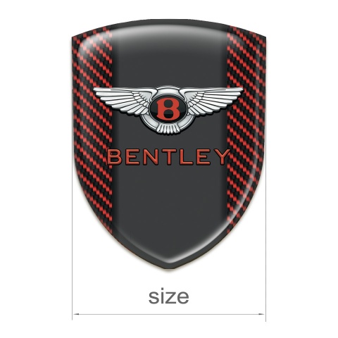 Bentley Auto Emblem Red carbon Type 