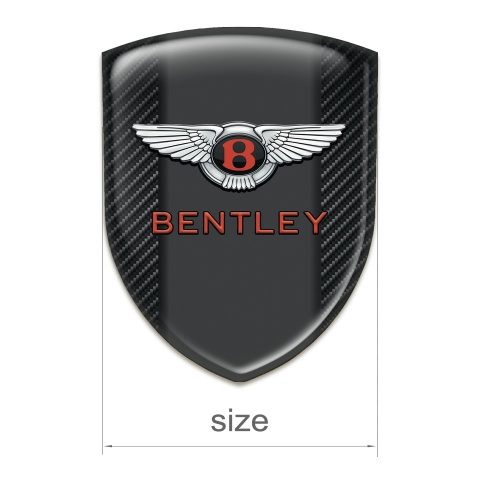 Bentley Tuning Emblem Black Fibers Type 
