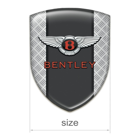 Bentley Tuning Emblem Mesh Effect with Graphite Panel Type 