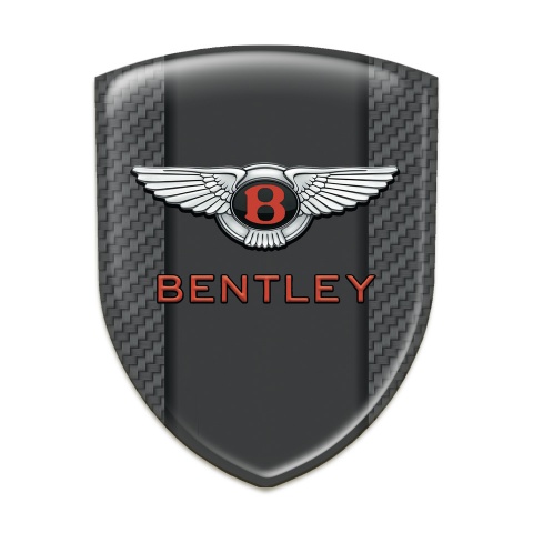 Bentley Self Adhesive Emblem Logo Carbon type 